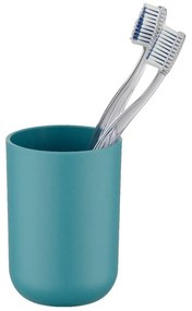 Bicchiere per spazzolino da denti blu Petrol Brasil - Wenko
