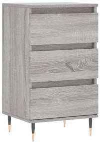 Credenza grigio sonoma 40x35x70 cm in legno multistrato