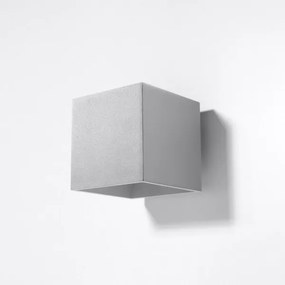 Sollux SL.0058 - Applique QUAD 1 1xG9/8W/230V grigio