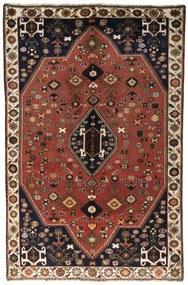 Shiraz Tappeto 270 x 170 Rosso (Iran) Annodato A Mano