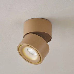 Arcchio Faretto da soffitto LED Rotari, marrone, a 1 anta, 8,9 W