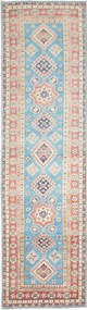 Kazak Tappeto orientale 300x80 Blu (Pakistan) Annodato A Mano