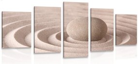 Quadri 5 pezzi – Pietra rilassante