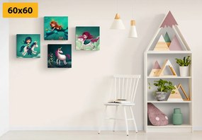 Set di quadri – Creature fiabesche