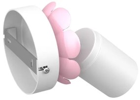 Faretto da parete FLOWER 1xGU10/8W/230V bianco