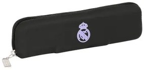 Astuccio Scuola Real Madrid C.F. Nero Bianco (20 x 5.5 x 2 cm)