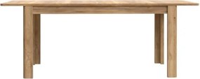 Tavolo Allungabile 90x160-206 Cm Da Arredo Interno Lehman Rovere