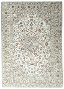 Kashan Tappeto 250 x 350 Beige (Iran) Annodato A Mano