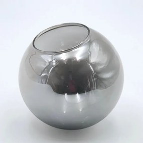 Brilagi - Lampadario a soffitto MALIVA 6xE14/15W/230V cromo satinato/fumé