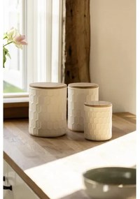 WENKO 54222100 - Scatola MAYA 13x17 cm bianco/marrone