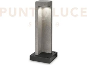 Titano paletto luce verso il basso ip55 led 4000k 8,5w 580lm grani...