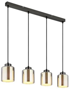 Globo 16056-4H - Lampadario a sospensione con filo FELICIA 4xE27/60W/230V