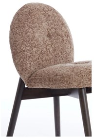 Set di sedie da pranzo marrone in imbottito 2 pz Sinosa – Light &amp; Living