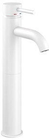 BATH DELUXE 28-005-02-01-00 - Rubinetto del lavandino DRAGOR 29 cm bianco opaco