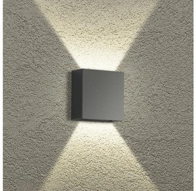 Brilagi - Applique da esterno DOUBLERAY LED/4W/230V, antracite, IP65