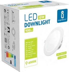 Aigostar - Lampada LED da incasso LED/10W/230V 6000K diametro 11,5 cm bianco