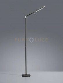 Filigran piantana led  6,5w 700lm, 3000k orientabile nero opaco con...