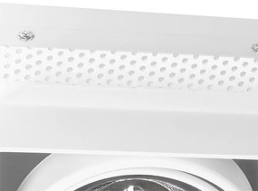 Faretto incasso bianco GU10 AR111 senza cornice orientabile - Oneon