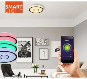 Globo- LED RGB Lampada da bagno con dimmer LED/30W/230V IP44 Wi-Fi Tuya + +TC