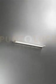 Slim applique in metallo alluminio 79,2cm orientabile led 24w cct 2...