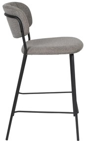 Sgabelli da bar grigi in set di 2 89 cm Jolien - White Label