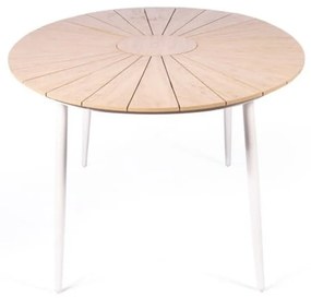 Tavolo da giardino con piano in legno d'arte, 190 x 115 cm Marienlist - Bonami Selection