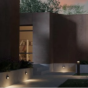 Redo 90426 - Applique a LED da esterno POLIFEMO LED/8W/230V IP65 antracite