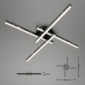 Briloner 3519-045 - Lampadario a plafone LED REY 4xLED/6W/230V