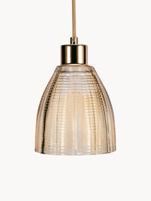 Lampadario piccolo in vetro Gleaming Gold