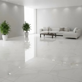 Piastrelle 60x120 Effetto Marmo In Gres Porcellanato Statuario Dallas Gold Lucide