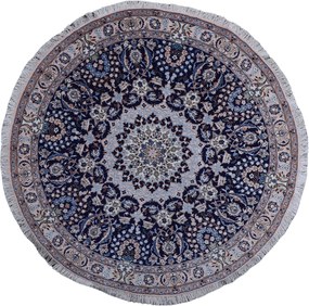 Nain Tappeto 190 x 190 (Iran) Annodato A Mano