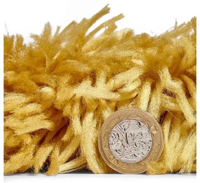 Tappeto giallo senape , 80 x 150 cm Polar - Think Rugs