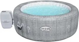 Piscina Idromassaggio Bestway Lay-Z-Spa Honolulu 196x71 cm per 4-6 Persone con Airjet e Copertura
