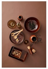 Set macina pepe e sale color ambra in ceramica 2 pz Gastro Amber – Bitz