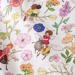 Set copripiumino e federa da bambini in cotone per letto matrimoniale 3 pezzi 200x200 cm Garden Friends – Belle &amp; Boo