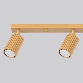 Sollux SL.1565 - Faretto KARBON 4xGU10/10W/230V oro