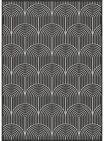 Tappeto da esterno bianco e nero 160x230 cm Pangli Black - Hanse Home