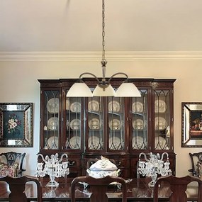 Rabalux 8173 - Lampadario a sospensione con catena REGINA 3xE14/40W/230V