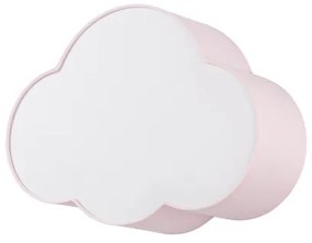 Brilagi - Plafoniera per bambini NIMBUS MINI 2xE27/15W/230V 31x43 cm rosa