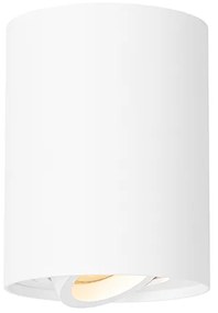 Faretto da soffitto moderno bianco orientabile e girevole - Rondoo up