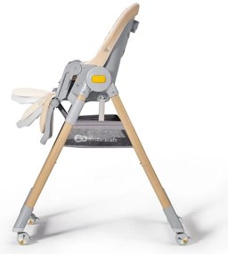 KIDERKRAFT - Sedia da pranzo per bambini 2in1 LASTREE beige/grigio