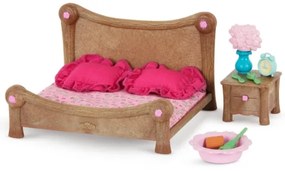 Li'l Woodzeez - Set di giocattoli per la camera da letto e la sala da pranzo