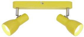 Luce Spot PICARDO 2xE14/40W/230V giallo