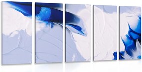Quadri 5 pezzi – Pittura artistica a tre colori