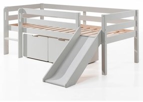 Cassetti bianchi sotto il letto dei bambini 2 pezzi Pino - Vipack