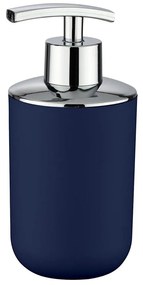 WENKO 22519100 - Dispenser per sapone BRASIL 320 ml blu/cromo lucido