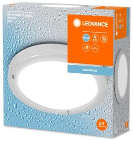 Ledvance - Plafoniera da bagno BATHROOM CLASSIC 1xE27/15W/230V IP44