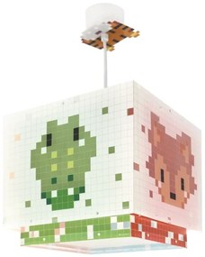 Dalber 63372 - Lampadario per bambini LITTLE PIXEL 1xE27/15W/230V