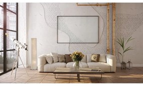 Lampada da terra beige Thor, altezza 110 cm - Fischer &amp; Honsel