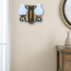 Brilagi - Applique RUSTIC 2xE14/40W/230V faggio